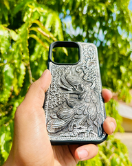 Peacock mobile cover