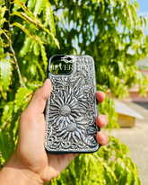 Sunflower silver mobile case