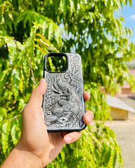 Peacock mobile cover